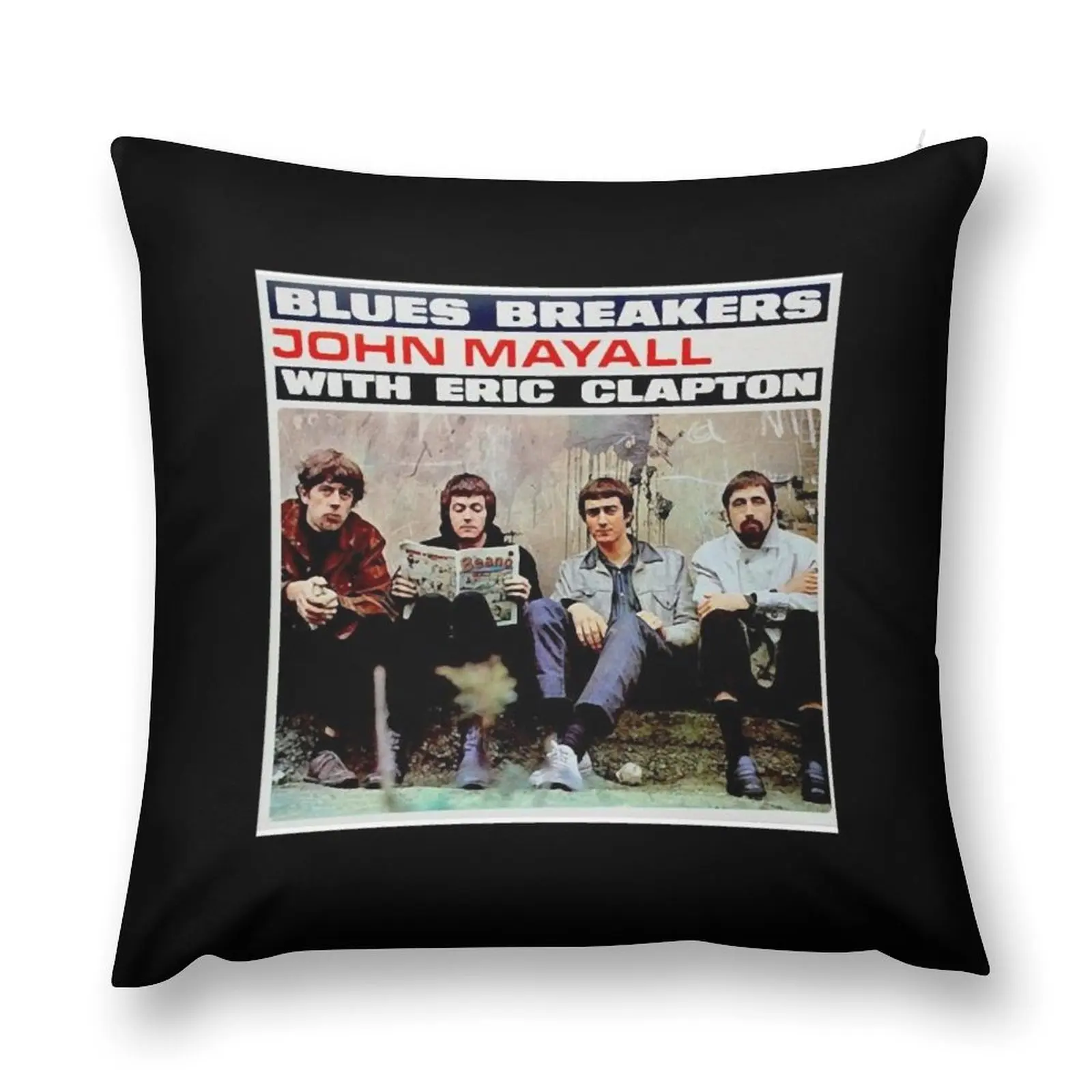 Blues Breakers John Mayall With Eric Clapton Throw Pillow Sofa Covers For Living Room Pillow Decor pillow