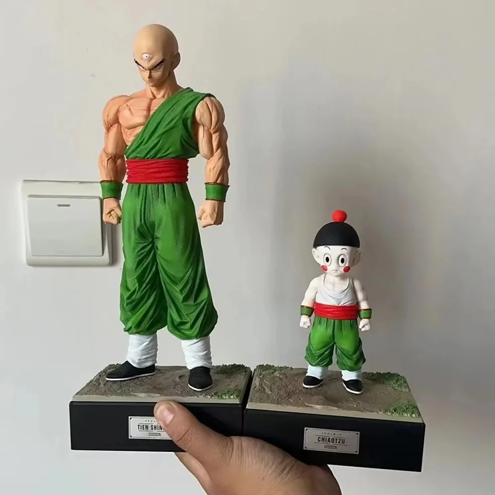 18-28cm Dragon Ball Anime Tenshinhan Figure Chouzoushu Tien Shinhan Figure PVC Action Figure Gk Statue Collection Model Toy Gift