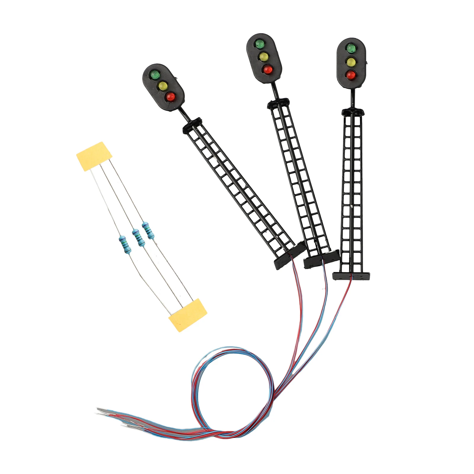 A Must Have Addition to Any Model Train Collection The Three Aspect Light Signal at 312 Volt DC for OO Gauge Applications