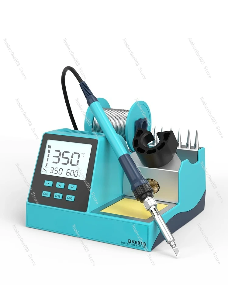 White light electric soldering iron digital display welding table air gun two-in-one adjustable temperature constant temperature