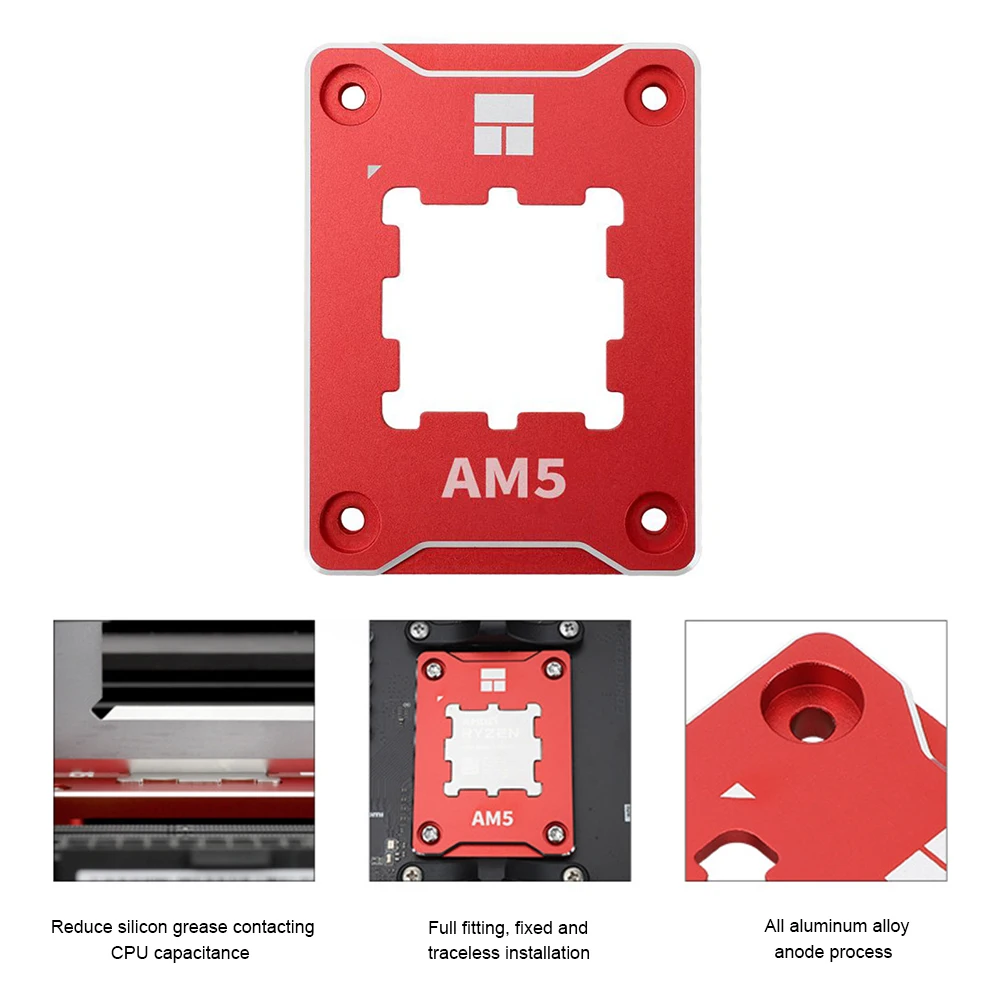 Thermalright AMD-ASF Frame Beschermer Cnc Aluminium Am5 Cpu Buigcorrector Frame Beschermer Met Sleutel Voor Amd Ryzen 7000