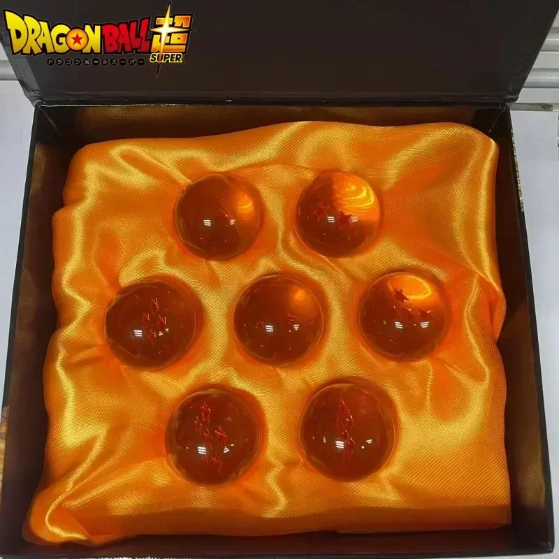 Dragon Ball 7 Stars Crystal Ball All Resin Sphere Collection Model Christmas Anime Present Ornament Accessories Toys Model Gift