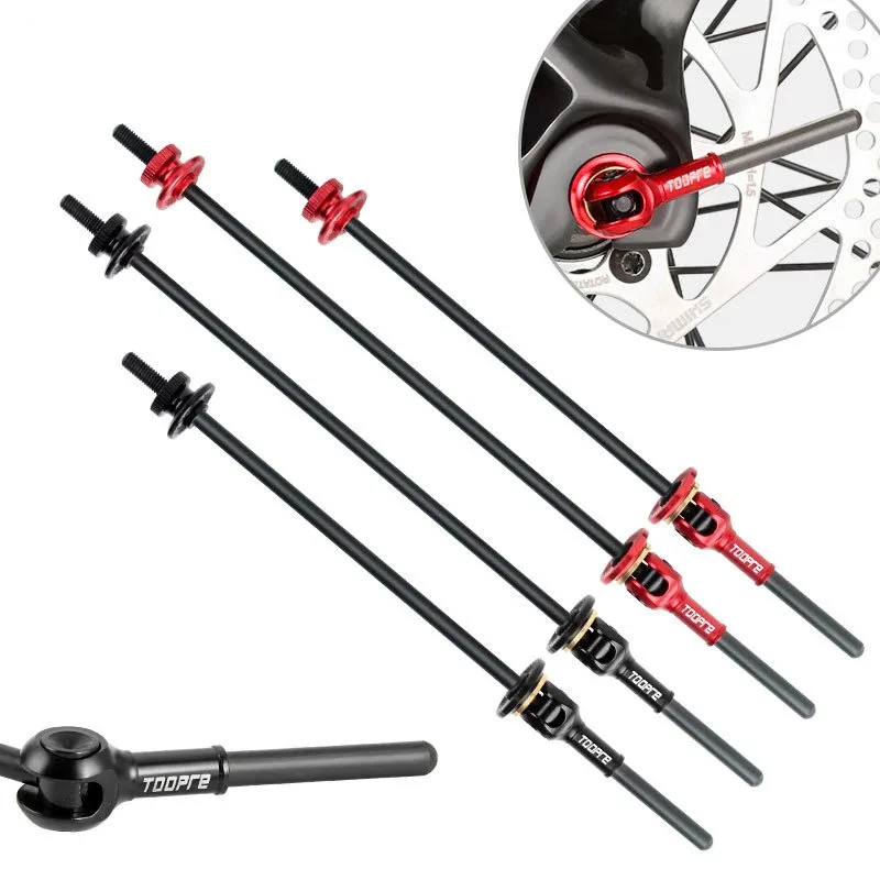 

Titanium Alloy Bicycle Quick Release Skewer – Lightweight Hub Axle Lever for MTB & Road Bike Wheels