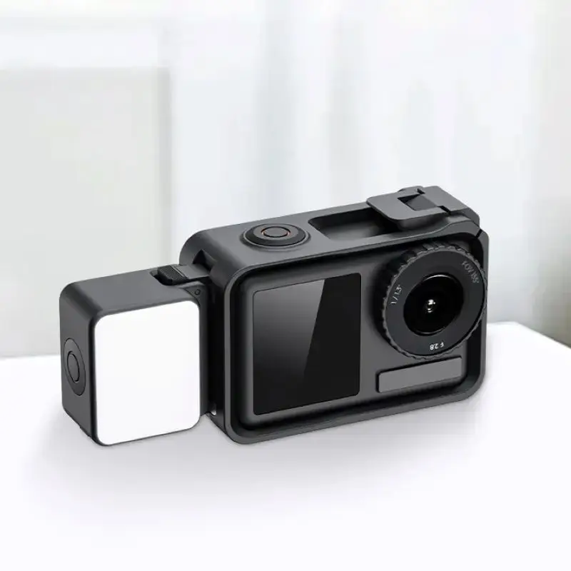 Ulanzi lm18ミニledビデオライト、dji osmo action 4/3、ポケット3