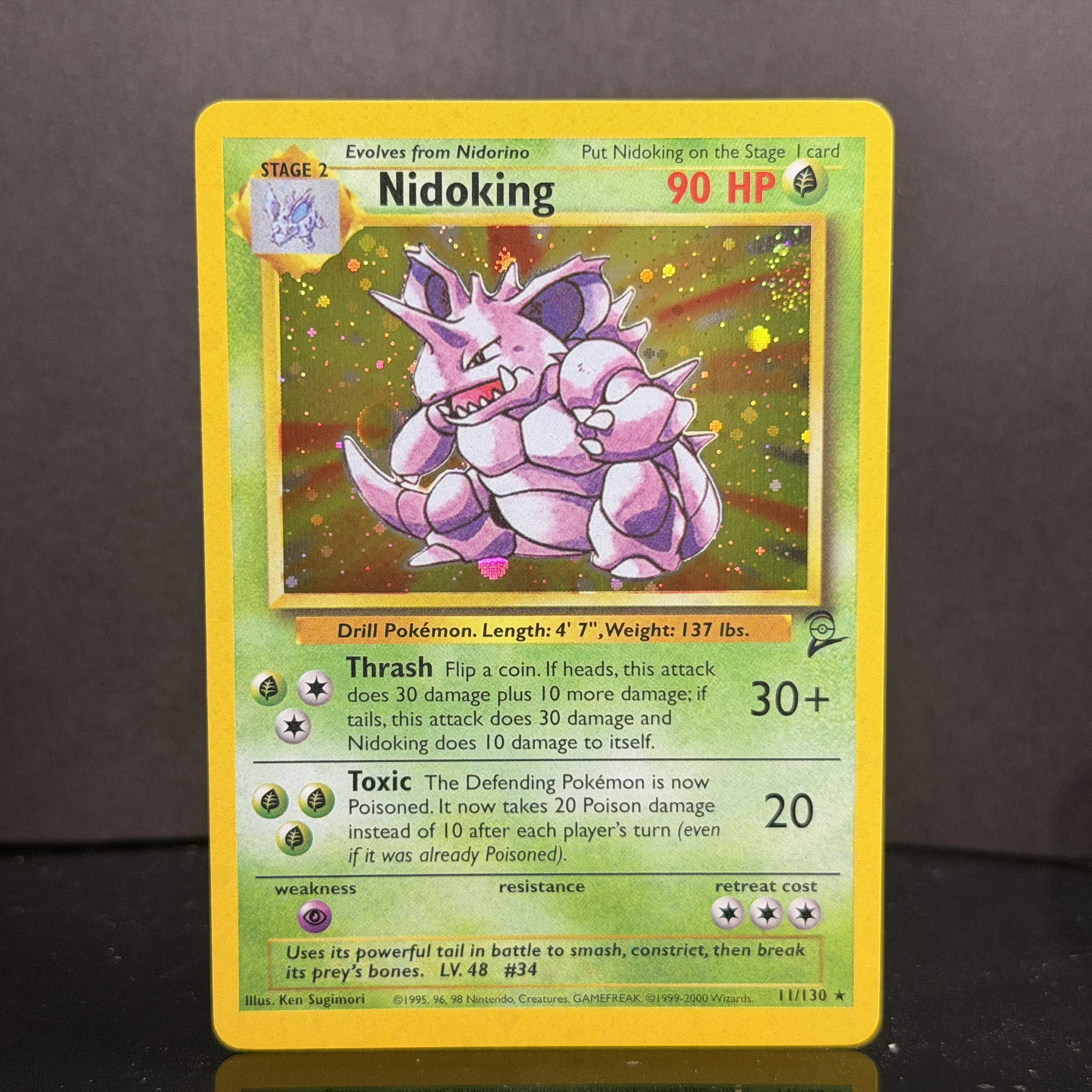 PTCG Pocket 2000 Basis-Set 2 OG Nostalgie-Sammelkarten Hitmonchan Scyther Clefable Pidgeot Mewtwo Traditionelle Holo-Proxy-Karten – Detail 17