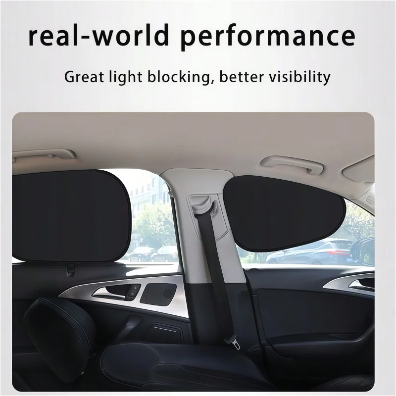 Electrostatic adsorption car side windowsunshade car sunshade privacy privacy anti peeping curtain car UV protection cooling kit