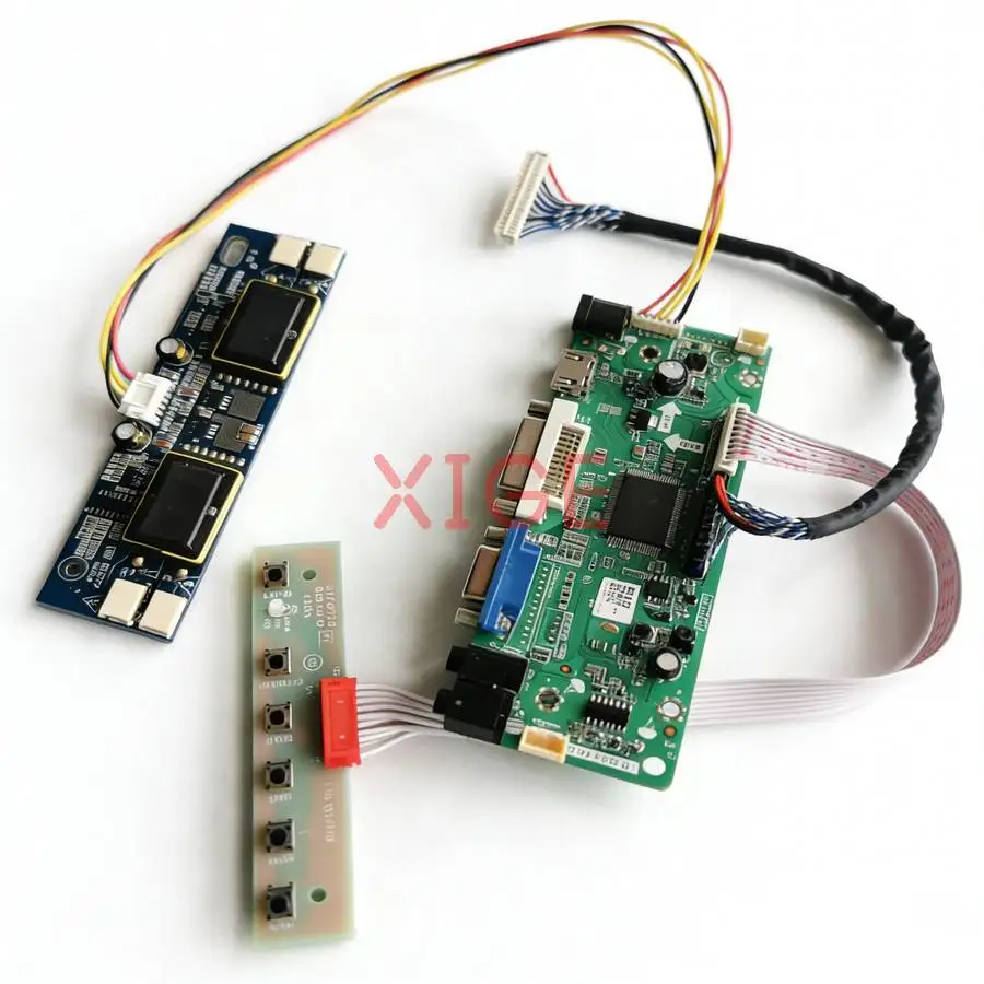

For LM190E08 LM190E02 LM190E05 LM190E03 Matrix Controller Drive Board DIY Kit 1280x1024 HDMI+DVI+VGA LVDS-30Pin 4-CCFL 1280*1024