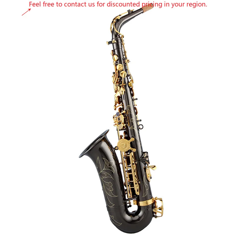 

Professional Player's Choice High Quality New Design BB Tone Alto Saxophone In Black Nickel Color