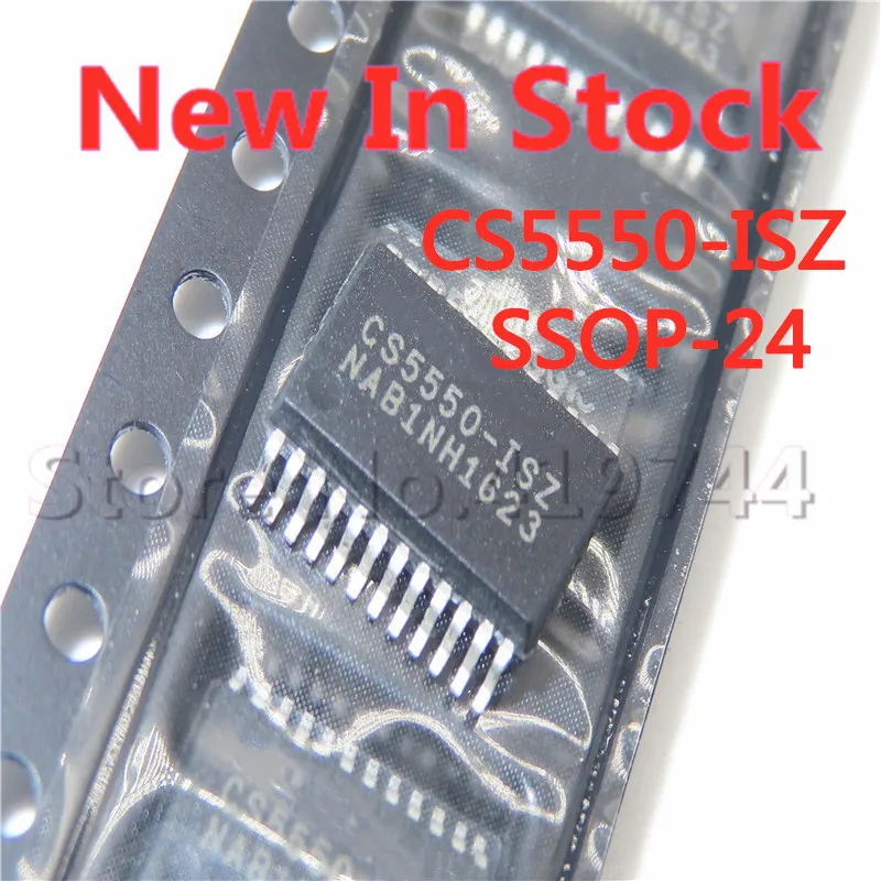 5PCS/LOT CS5550-ISZ TSSOP-24 Analog to Digital Converter In Stock NEW original IC