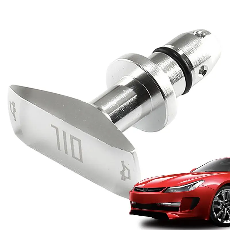 

Replacement Engine Oil Levels Handle Car Oil Dipstick Pull Handle Ergonomic Design Car Modification Accessory For Small Car