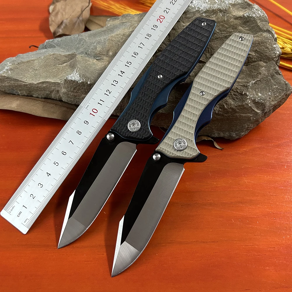 

ZT 0393 карманный складной нож G10 рукоятка 9Cr1 4Mov стальное лезвие Профессиональный выживание тактический боевой EDC ножи для мужчин оборона