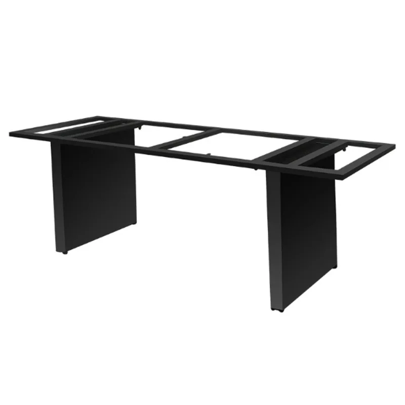 

Metal coffee table tea table, frame wrought iron dining table feet modern and simple, rock slab table legs bracket
