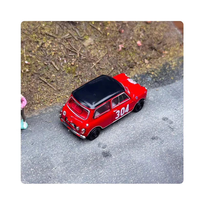 GCD 1:64 スケール モリス ミニ 304/182 シミュレーション合金車モデル 静的ディスプレイ コレクタブルおもちゃ ギフト 記念品 装飾