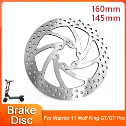 Kaabo 145mm 160mm Brake Disc for Kaabo Warrior 11  Wolf King GT/GT Pro Electric Scooter parts Disc Brake Pads E-Scooter