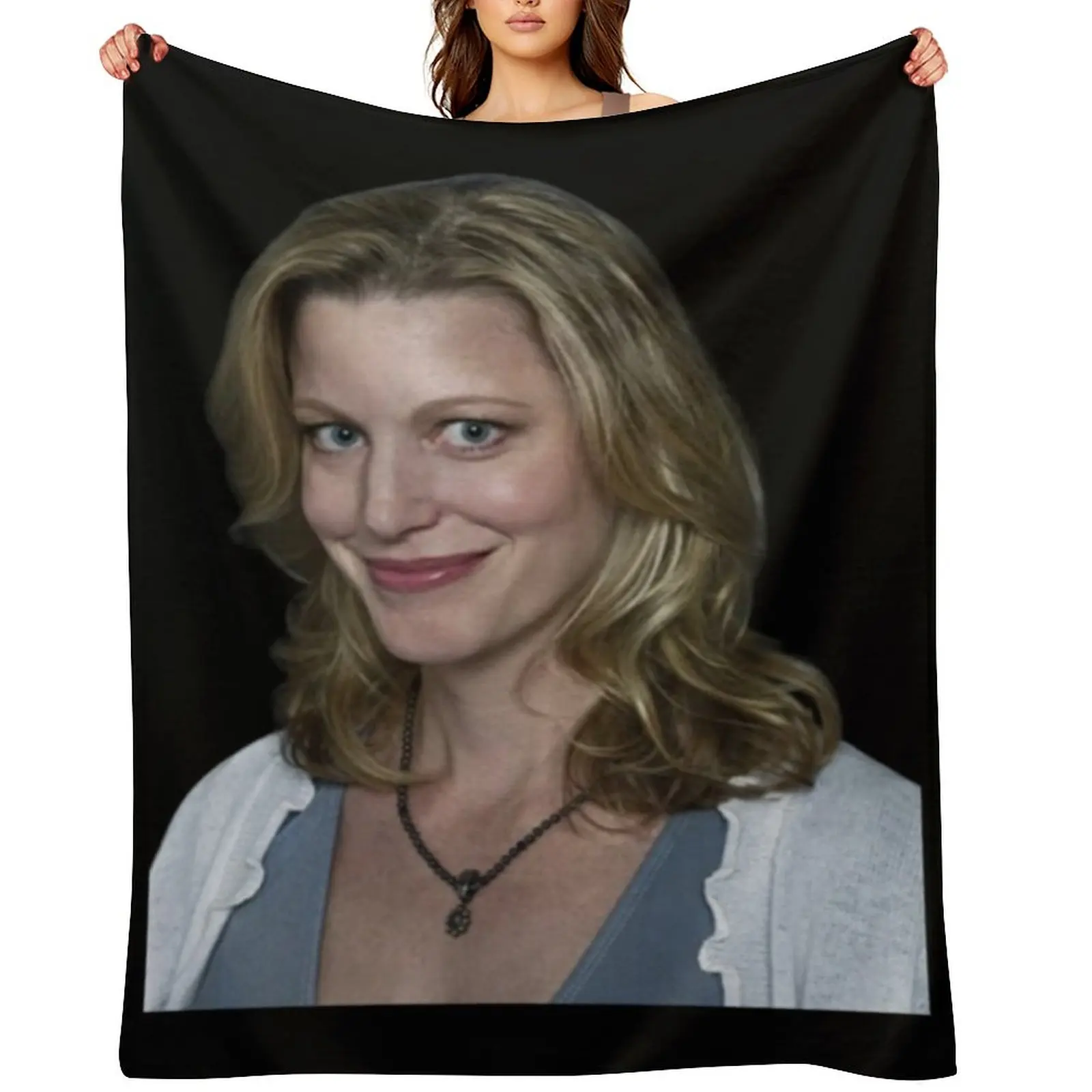 

Skyler White Throw Blanket Decorative Sofas Furrys Soft Beds Plush Blankets