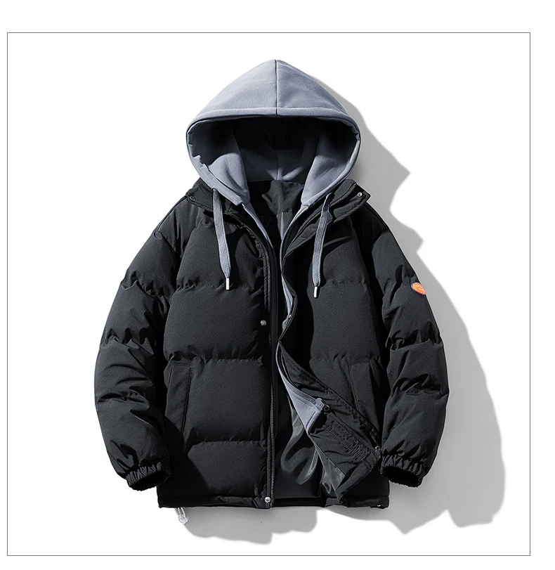 Winter Wattierte Jacke Frauen Patchwork Verdickt Winddicht Reise Casual Mäntel Männer Warme Bequeme Camping Mode Sport Jacke – Detail 10