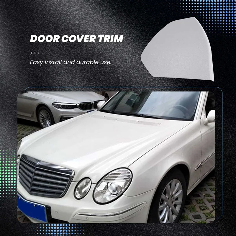 Car Front Door Plastic Cover Trim Shell For Mercedes Benz E-Class W211 2003-2009 2117270148 Grey