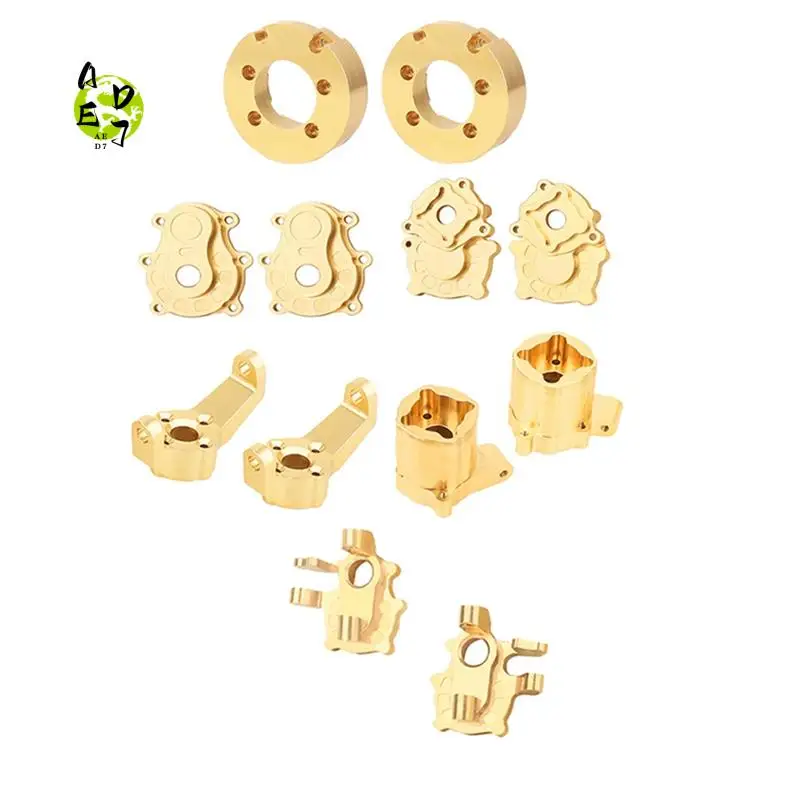 

AED7-2 шт., запасные части противовеса с латунной осью для Crossrc EMOX 1/8 RC гусеничного автомобиля