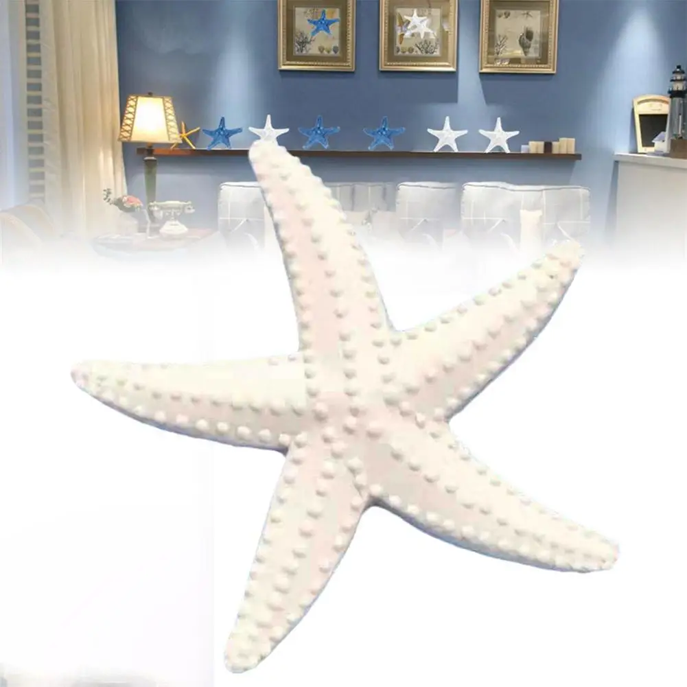 Simulation Starfish Design Mediterranean Style Fish Ornament Decoration Decoration Home Eco-friendly N2l8