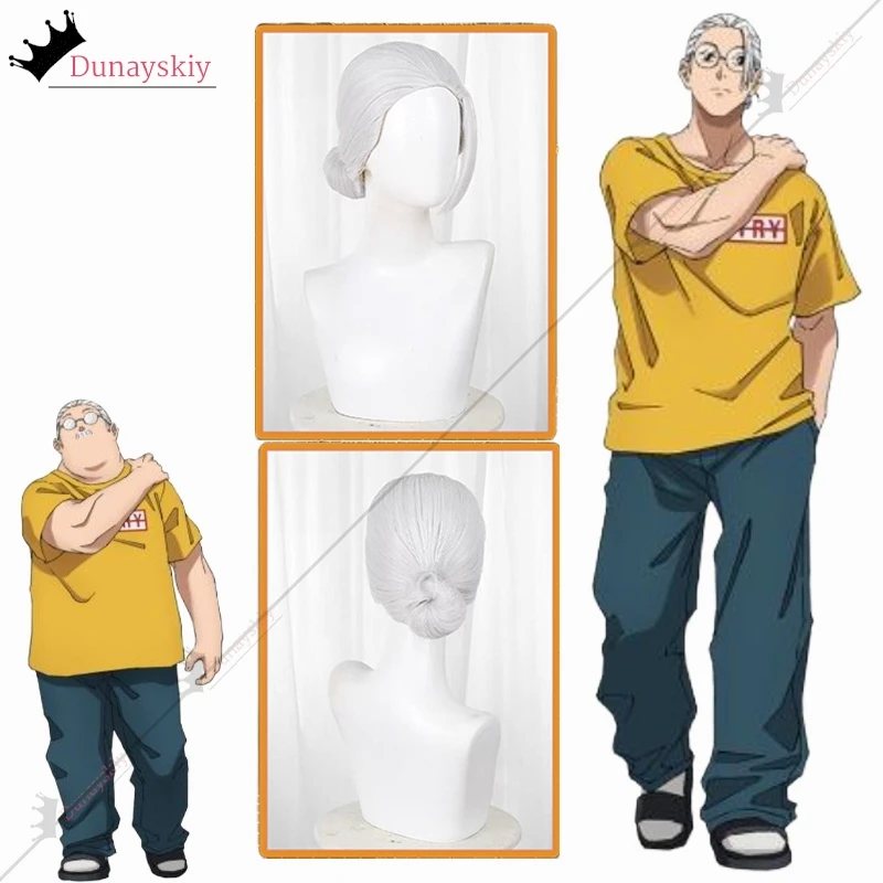 ساكاموتو القلقاس تأثيري حلي أنيمي ساكاموتو أيام لعب الأدوار موحدة تي شيرت المئزر ساكاموتو القلقاس شعر مستعار مجموعة للجنسين الزي