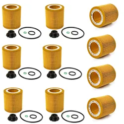 1/10PCS Oil Filter 11427541827 Replacement Auto Part for BMW E60 E82 E88 E90 E92 E93 11 42 7 566 327 HU816X 11427541827 HU 816 X