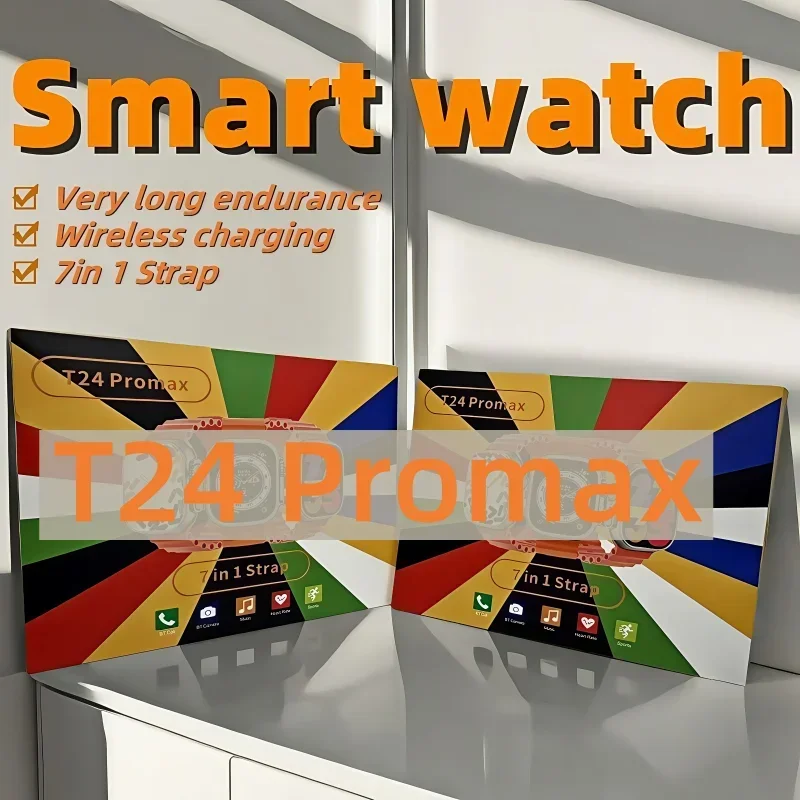 

Новинка в умных часах серии T24 Pro MaxNew inteligente Мужчины Женщины Часы Bluetooth Телефонный звонок