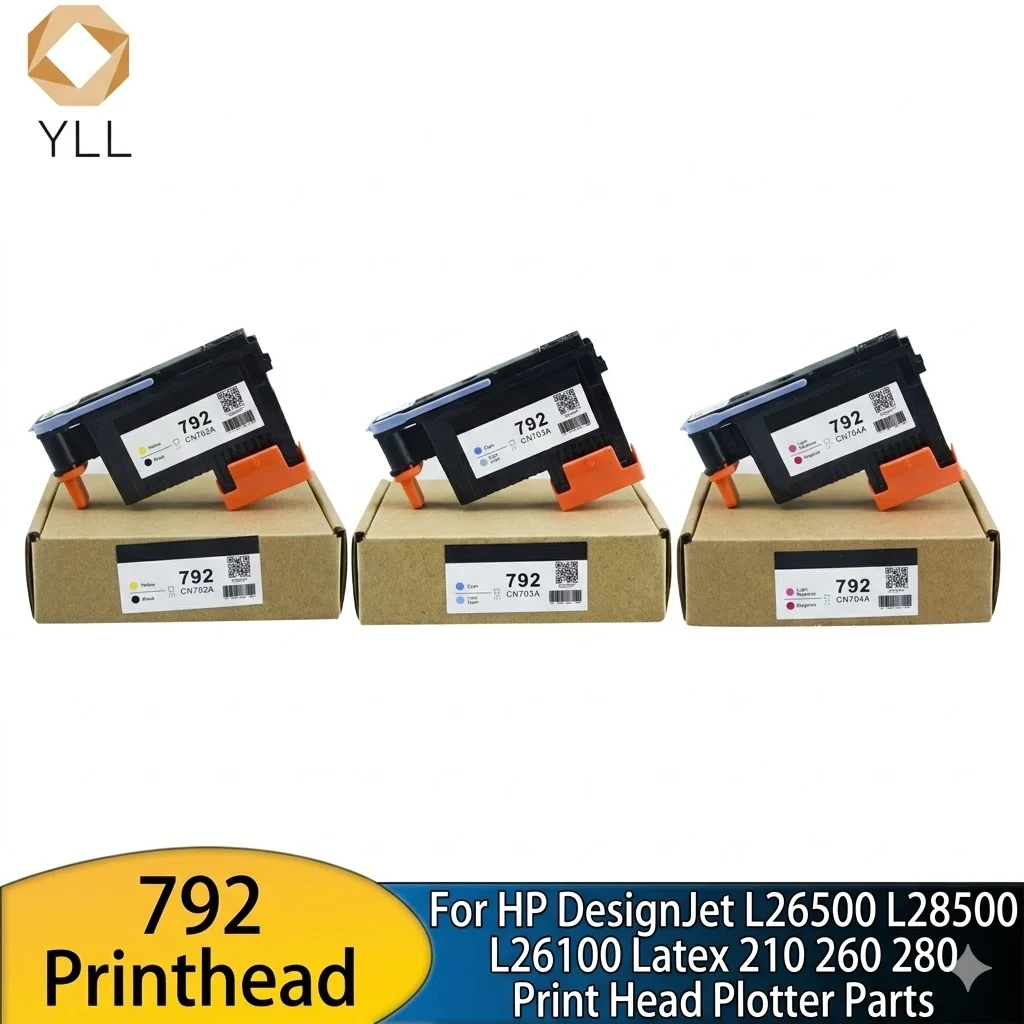 

792 Printhead CN702A CN703A CN704A For HP DesignJet L26500 L28500 L26100 Latex 210 260 280 Print Head Plotter Parts