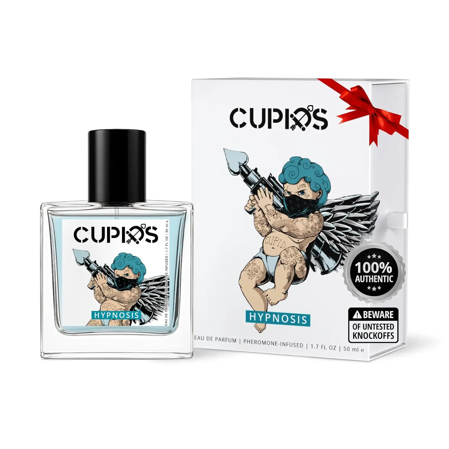 

Cupids Original Hypnosis 2.0 Eau de Toilette Pheromone Cologne – Long-lasting fresh scent, 50ml