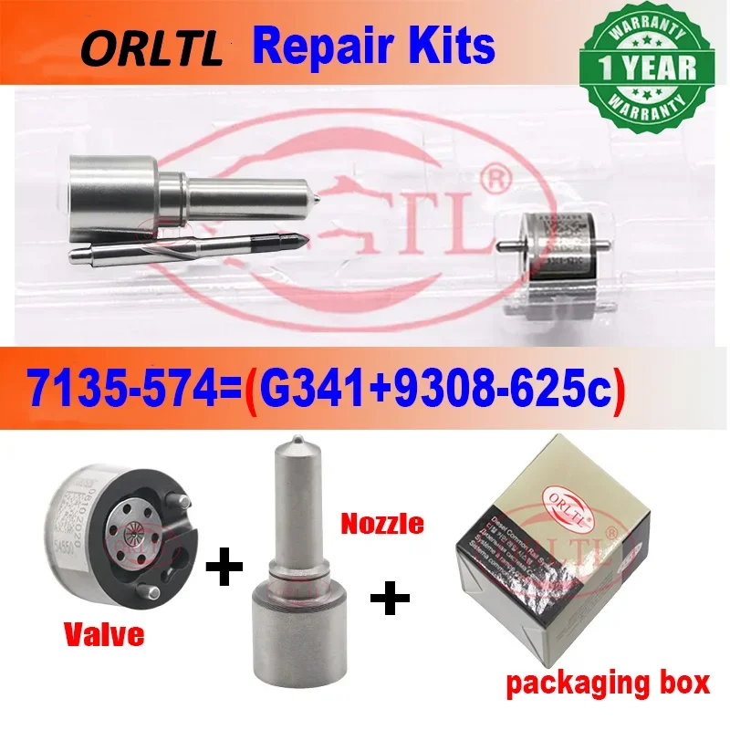 

1100100-ed01 28231014 7135-574 Valve 9308-625c Nozzle G341 for Great Wall Hover H5 H6 Diesel Injector Kit Control Valve ORLTL