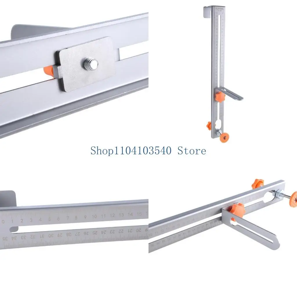 

02DC Heavy Leveling Hanging Bracket With Fine Angles Adjustment, Quick Wall Mounting Leveling Bracket for Builders