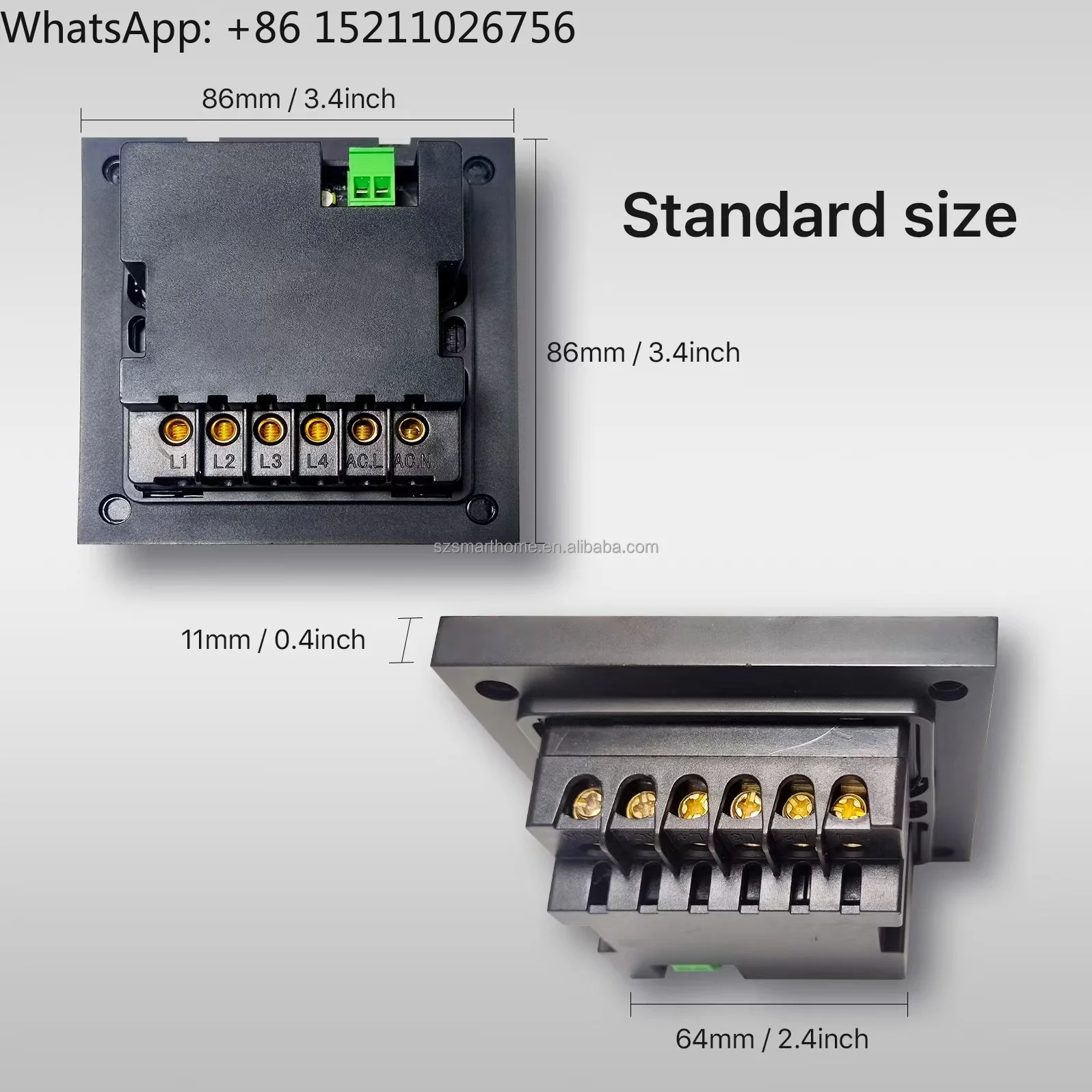 2025 Tuya Zigbee 4gang Wall Switch Panel Multi-Function Scene Lighting Dimmer Switch WiFi for Smart Home Automation for Hotels