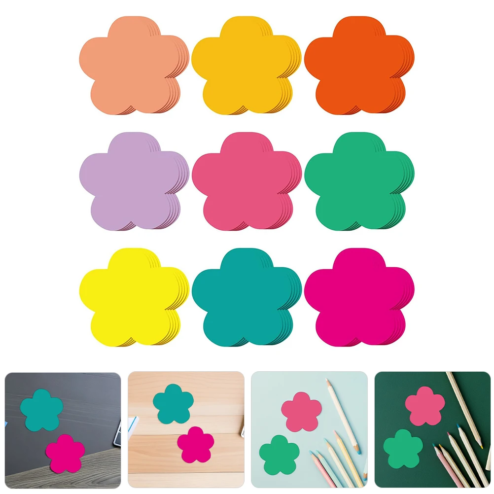 

Colorful Flower Card Paper Cutouts for Classroom Decor Bulletin Board DIY Projects Spring Accessories Bright Wall Art Teacher