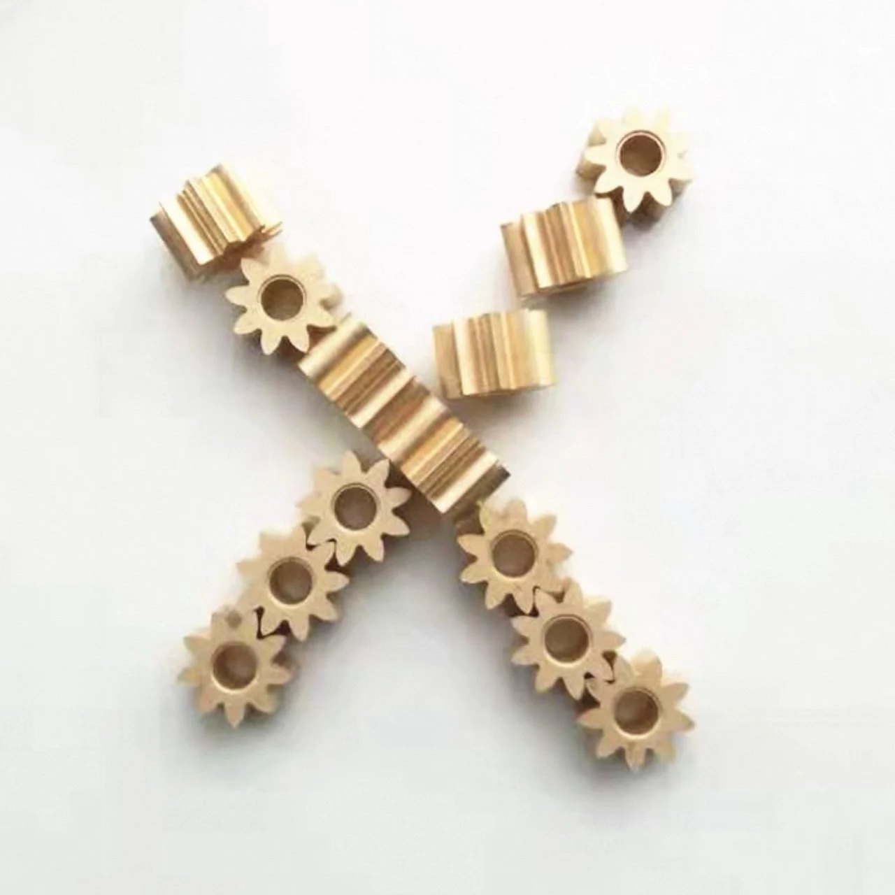 M1 9 Teeth Low Noise 4mm Small Mixer Valve Driven Gear Metal Spur Gear for Home Appliance