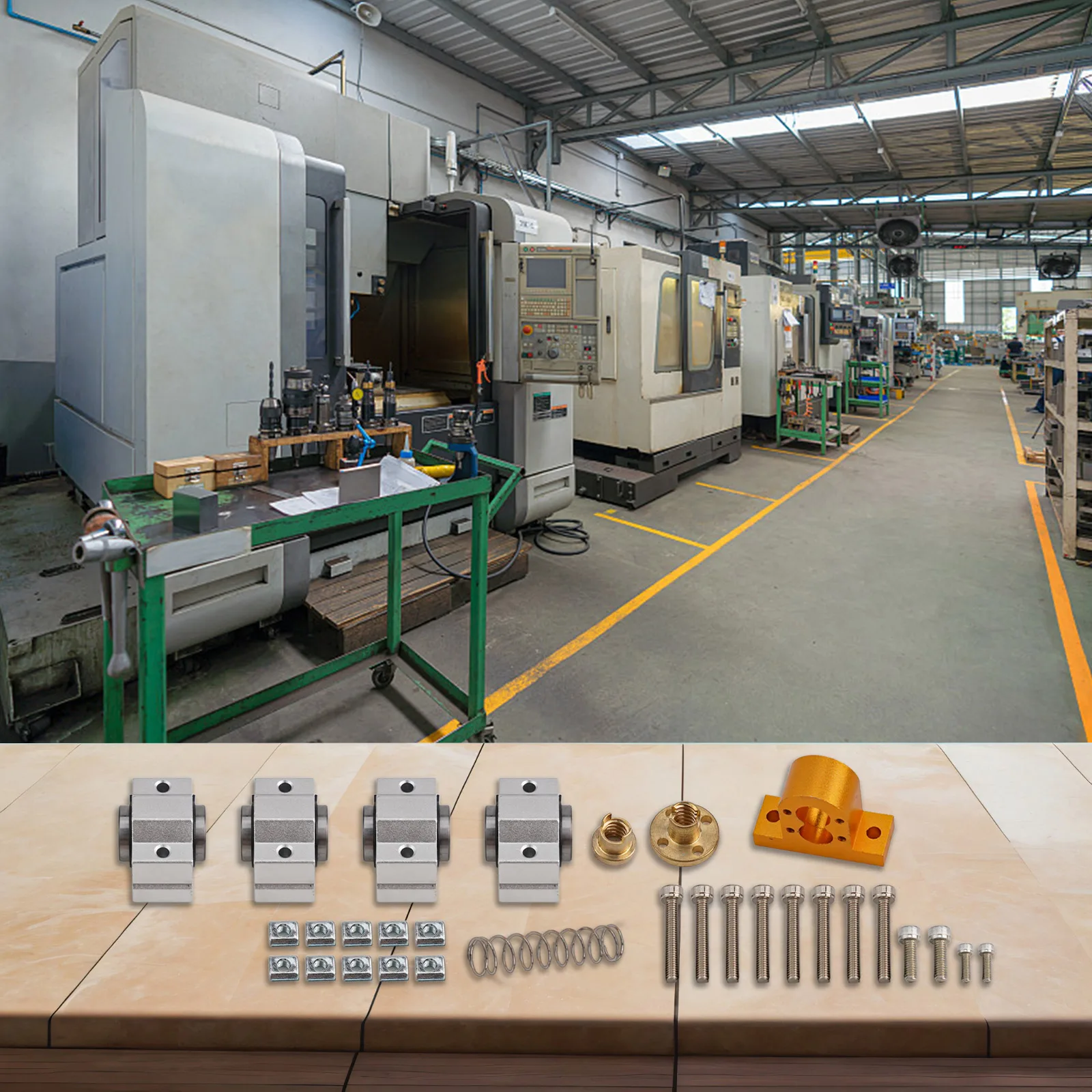 X-محور ترقية CNC ترقية عدة 1 قطعة استبدال الملحقات Fitings X-محور دعوى مصنع ورشة عمل 2022 جودة عالية #4