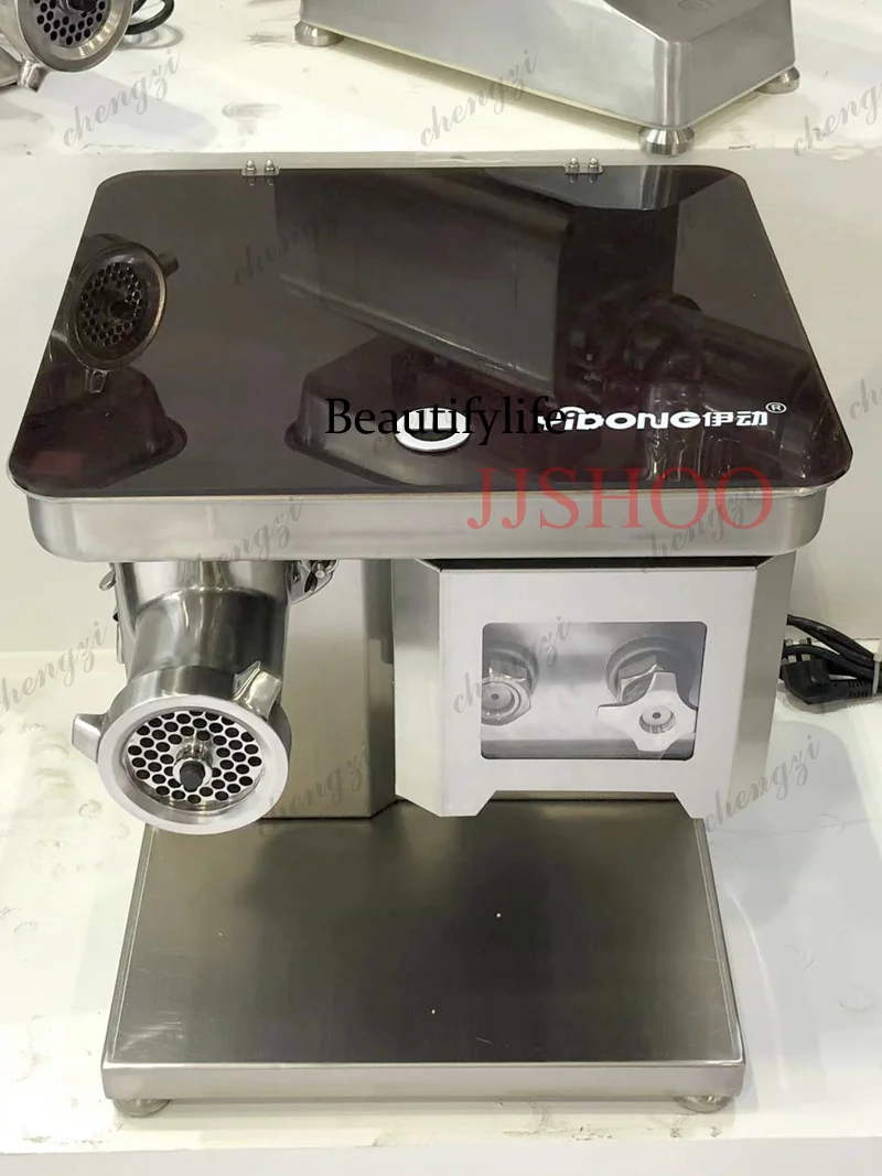 SS81 Electric meat grinder meat slicer Hachoir à viande Coupe-viande Мясорубка Резак для мяса Fleischwolf Fleischschneider - view 4