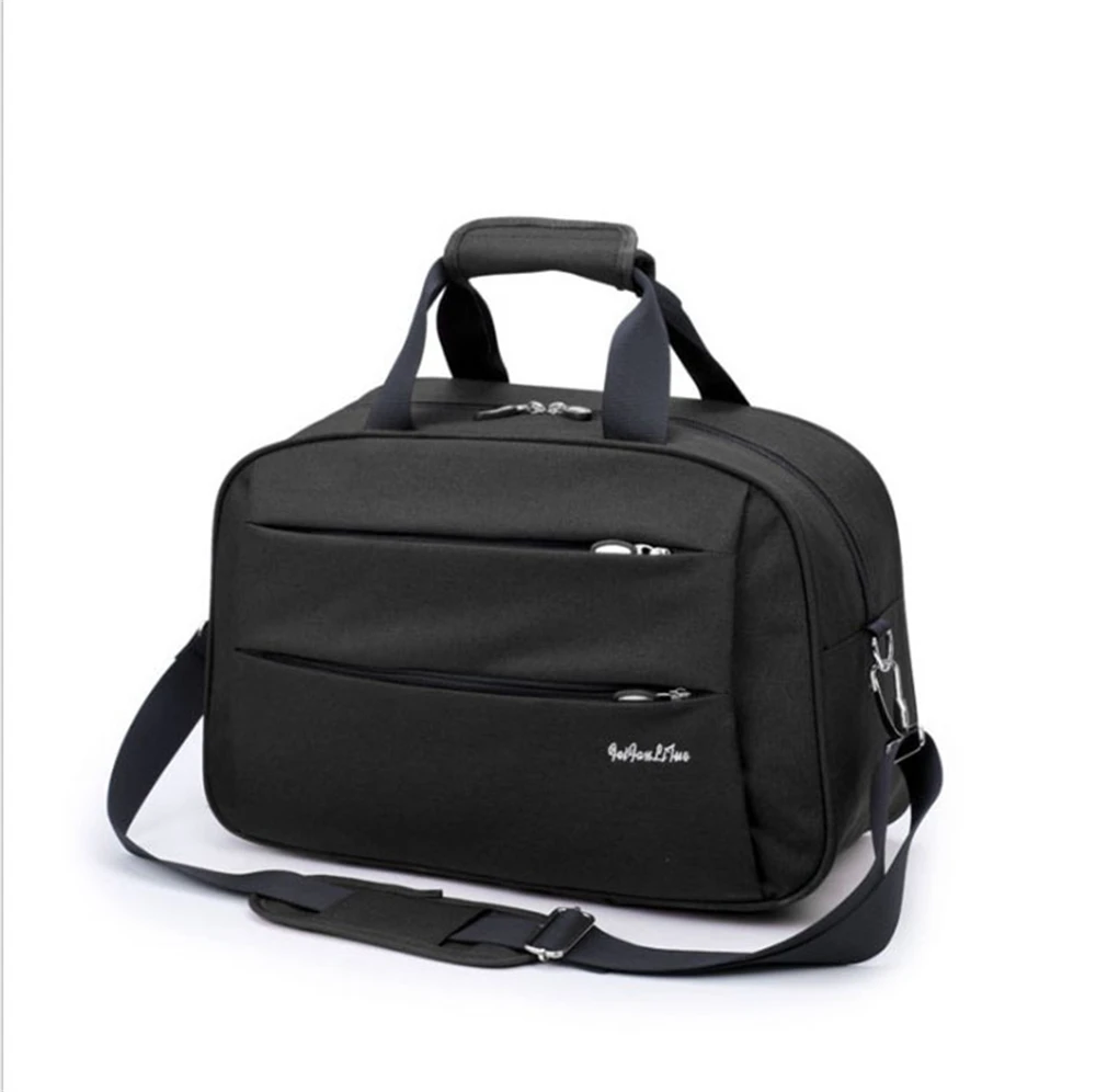 Bolsos de viaje para hombre, equipaje de mano con cremallera, bolso de fin de semana de gran capacidad para negocios grandes