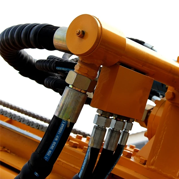 Geothermische Raupenbohranlage, 300 m/400 m Tiefe, Doppelfunktions-Hochdruck-Schlammpumpe für Heizsysteme