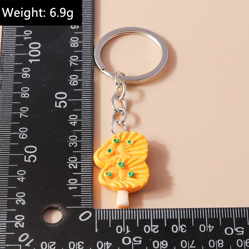 Cartoon 3d Frucht Orange Charms Schlüssel bund Souvenir Geschenke für Frauen Männer Auto Schlüssel Handtasche Anhänger Schlüssel ringe DIY Schmuck Zubehör – Detail 21