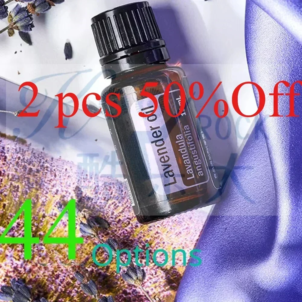 10ml シングルパック植物エッセンシャルオイル - タイム、バレリアン、ティーツリー、ラベンダー、マッサージ、アロマのリラクゼーション用天然オイル