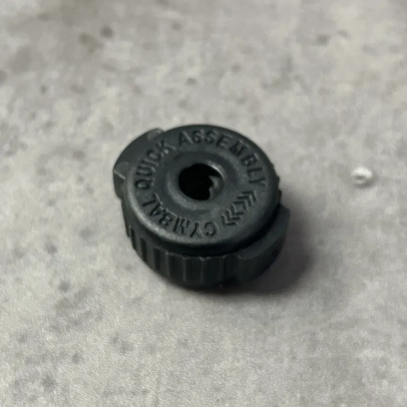 

2 Pcs to Disassemble Drum Kit Accessories Plastic Cymbals Accessory Replacement