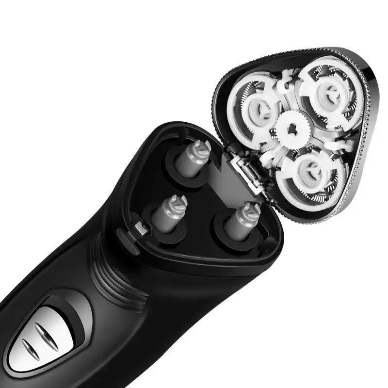 Electric Waterproof Shaver   Wet Dry Shaving With USB Charging Cable   Suitable For Business Trip Home Daily Use gallery 2