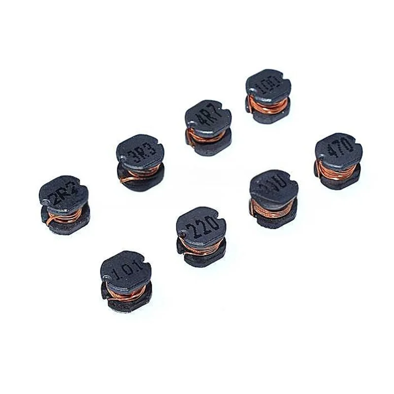 20 قطعة CD43 مغو الطاقة 2.2UH/3.3UH/4.7/6.8/10/15/22/33/47/68/100/150/220/330UH SMD الحث النحاس الأساسية سلك الجرح رقاقة