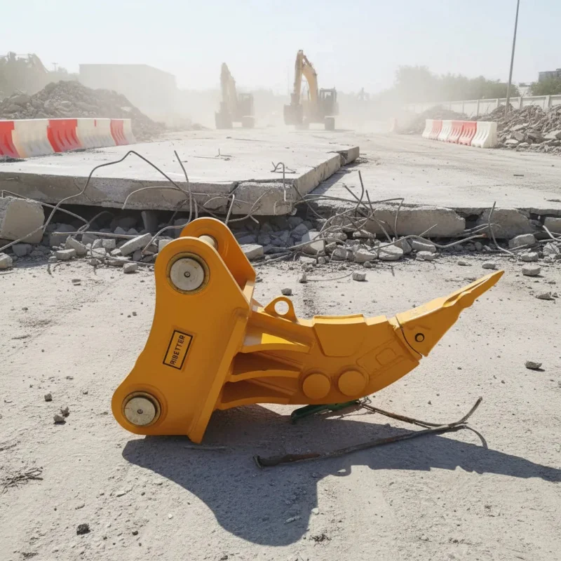 

Hydraulic Ripper Motor & Engine Compatible Single/Double Teeth Customizable Soil Loosening For 20-70T Excavators