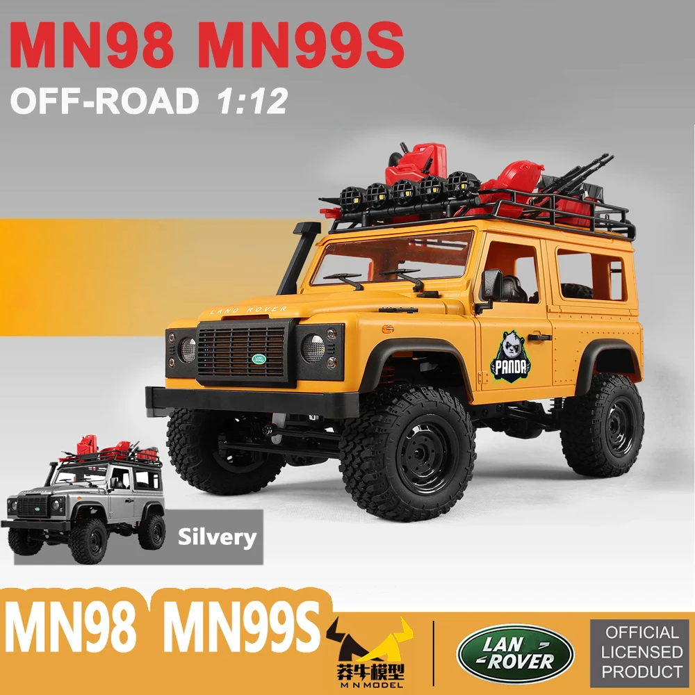 

Official Licensed 1/12 4WD Off-Road RC Car MN98 Mn99S 2.4G Remote Control SUV Version Electric Climbing Car Model Toys for Kids