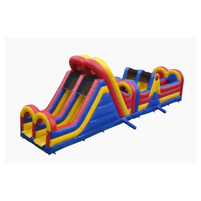 Customized Inflatable Bouncing House Obstacle Course Inflatable Bouncer Slide Jumping Inflatable Sports Game