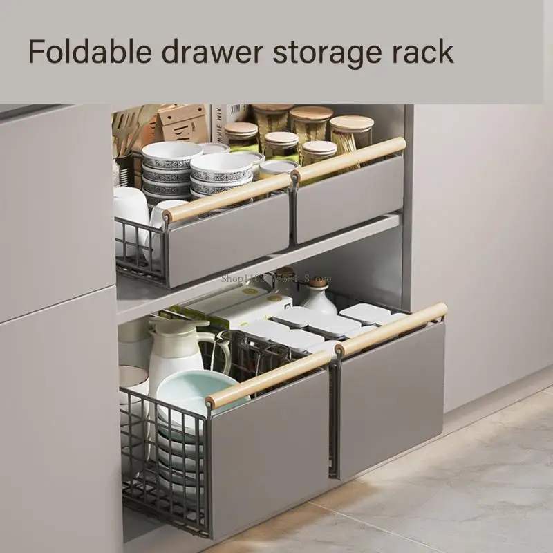 

Выдвижной шкаф, полка для хранения, водостойкая расширяемая полка, простая установка, организация губок, моющих средств, кухни