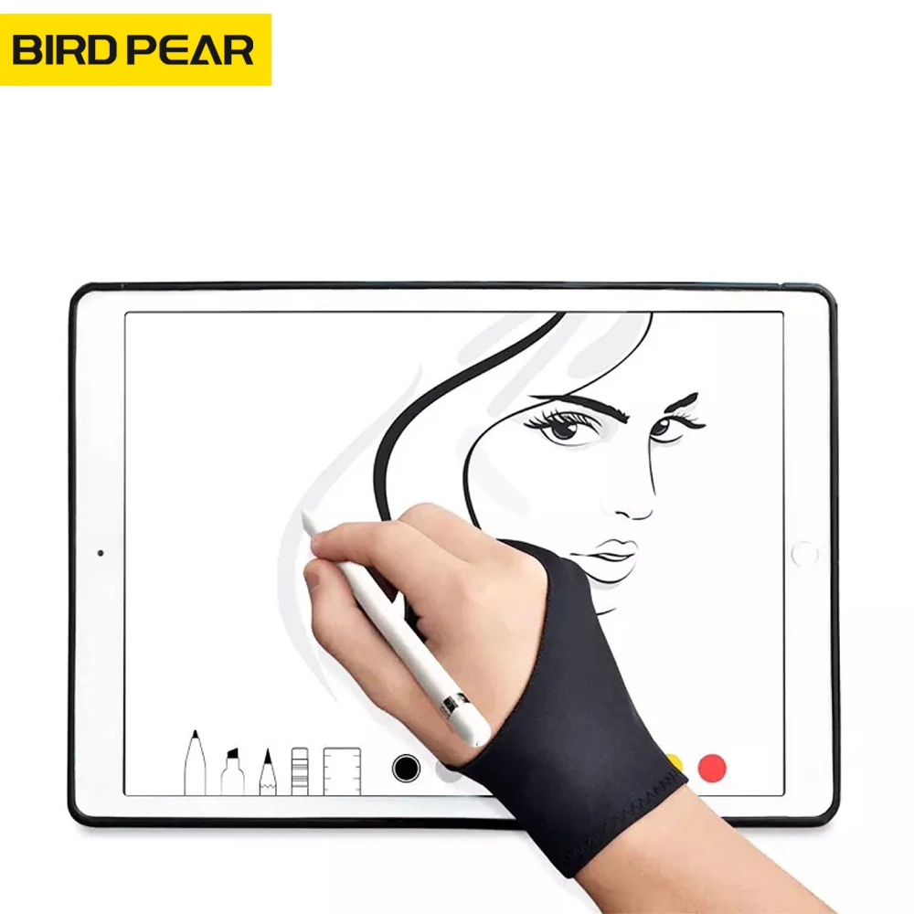 Tablet Drawing Glove Artist Glove for iPad Pro Pencil / Graphic Tablet/ Pen Display Capacitive Touchscreen Stylus Pen Gloves