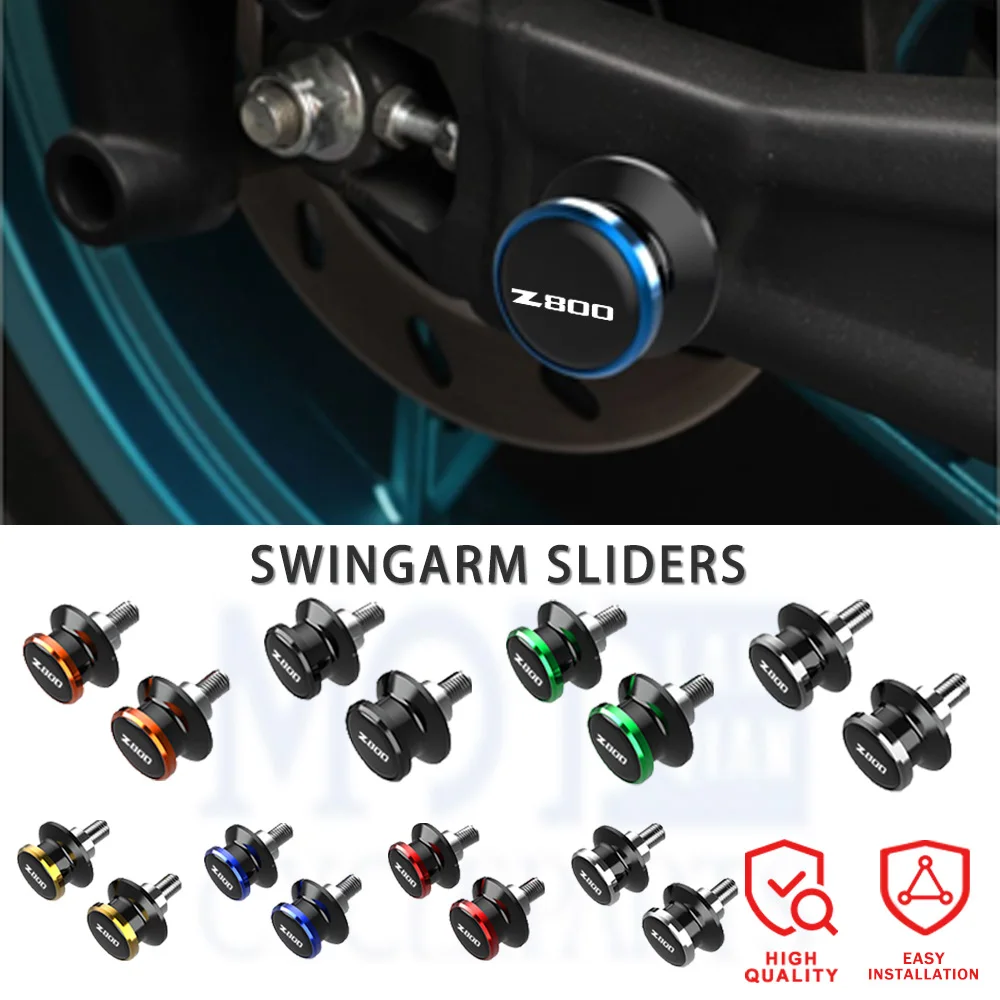 

Motorcycle Accessories CNC 8mm Swingarm Spools Stand Screw Slider FOR KAWASAKI Z800 Z 800e 2013 2014 2015 2016 2017