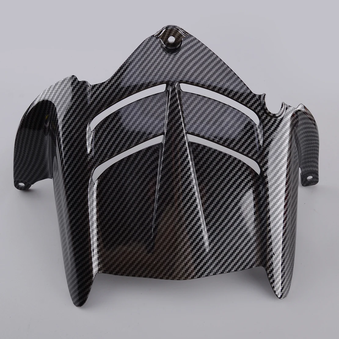 Motorcycle Rear Hugger Fender Mudguard Fairing Fit for Kawasaki Ninja ZX-6R 2009 2010 2011-2019 Black Carbon Fiber Style ABS