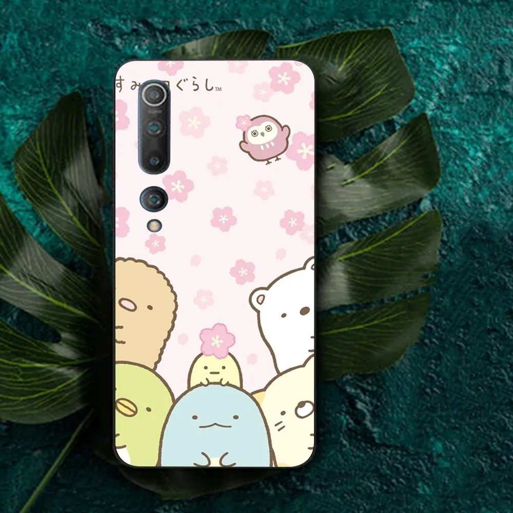 Cartoon S-Sumikko G-Gurashi Phone Case For Redmi Note 4 X 5 A 6 7 8 T 9 9S 10 11 11S 11Epro Poco M3 pro